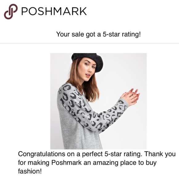 ❄️LAST3️⃣//OATMEAL LEOPARD SWEATER - Picture 3 of 6